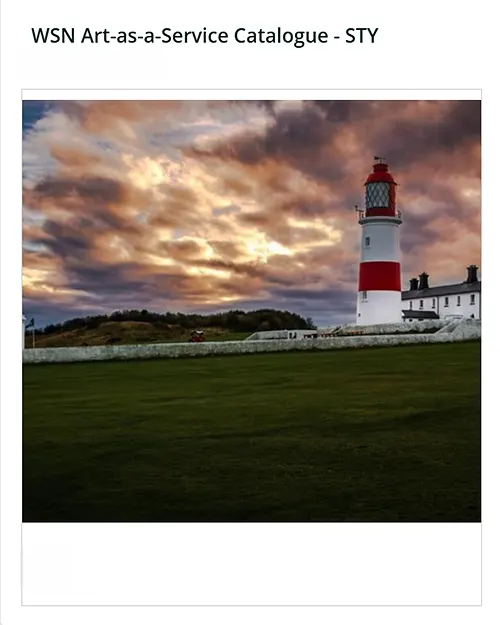 South Tyneside fine art photography book cover - Wall Space North