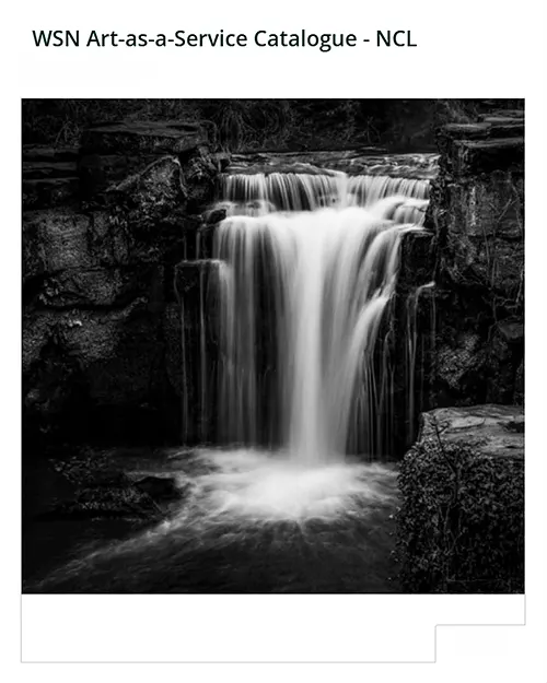 Newcastle Monochrome fine art photography book cover - Wall Space North