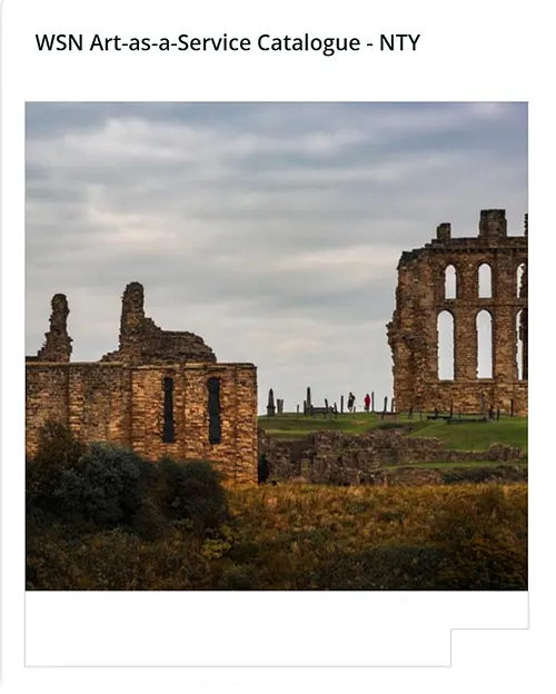 North Tyneside fine art photography book cover - Wall Space North