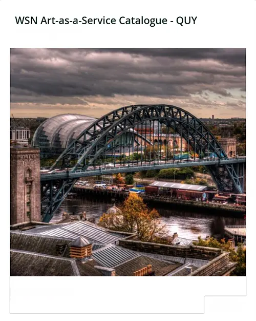 Quayside fine art photography book cover - Wall Space North