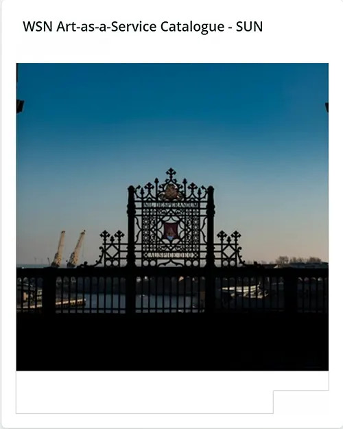Sunderland fine art photography book cover - Wall Space North